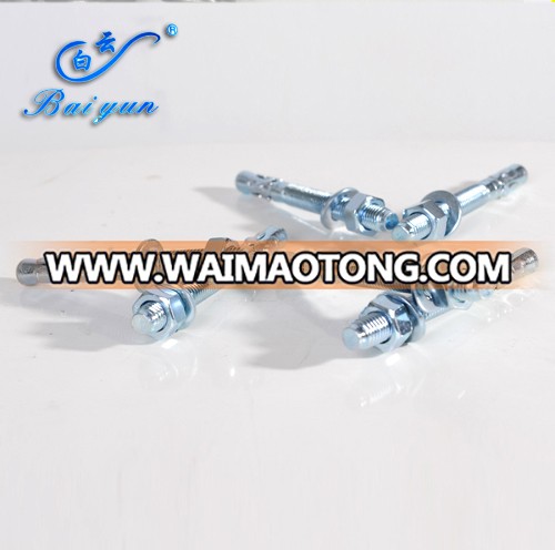 wedge anchor factory direct sales good quality lower prices anchor bolt concrete bolt china manufacturer grade 4.8 galvanized